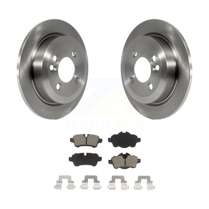 Disc Brake Rotors And Ceramic Pads Rear Kit For Mini Cooper