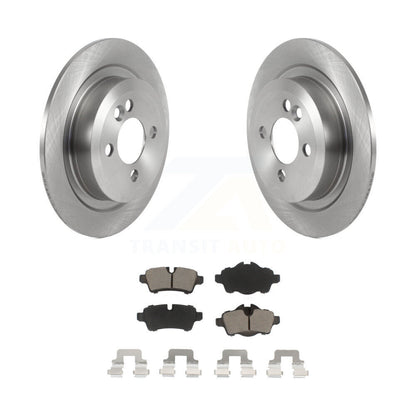 Disc Brake Rotors And Ceramic Pads Rear Kit For Mini Cooper
