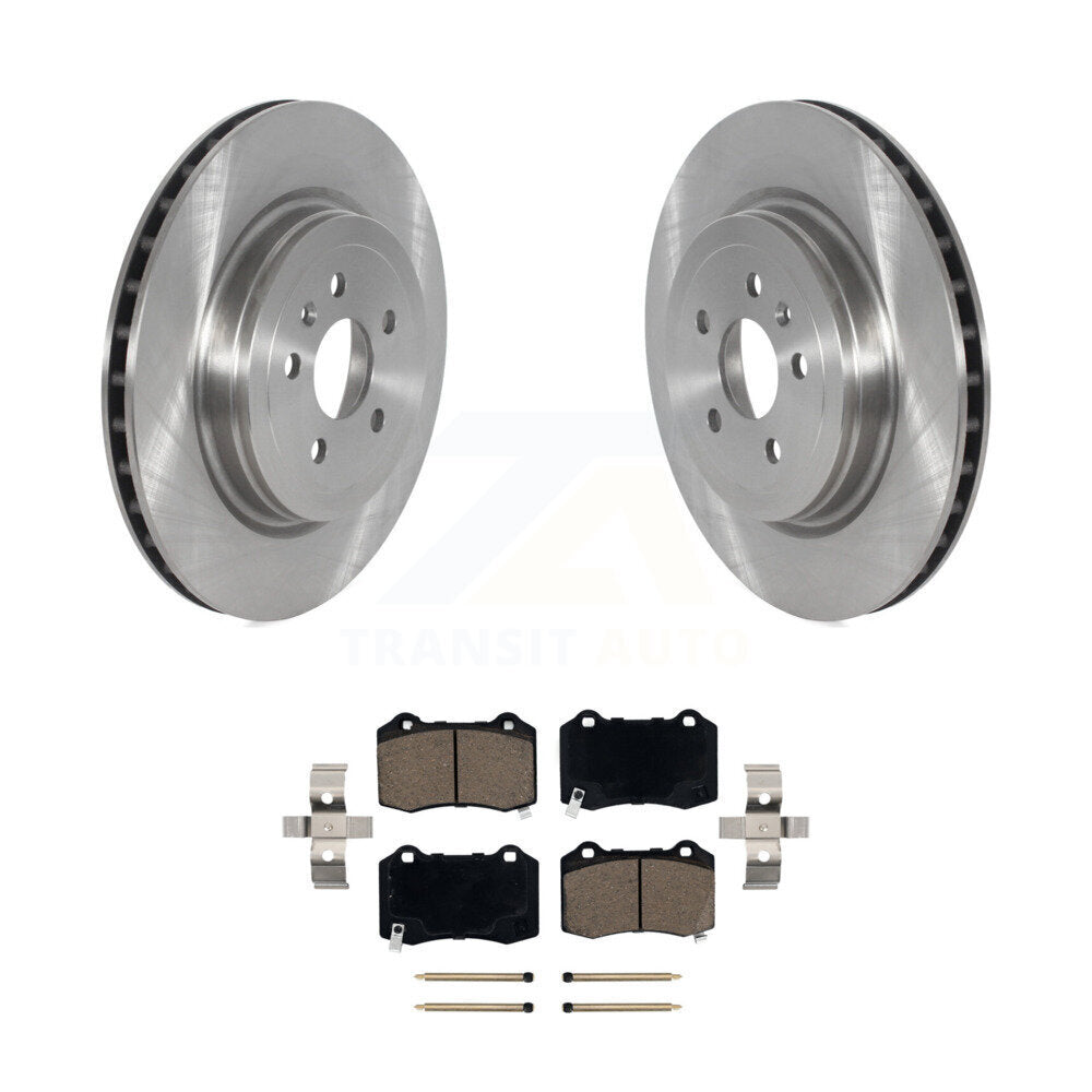 Disc Brake Rotors And Ceramic Pads Rear Kit For Tesla X S