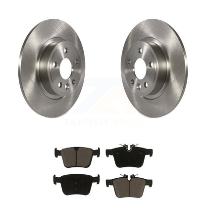 Brake Rotors & Ceramic Pad Rear Kit For Land Rover Discovery Sport Jaguar E-Pace