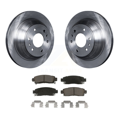 Brake Rotors Ceramic Pad Rear Kit For Chevrolet GMC Trailblazer Envoy XL EXT SSR