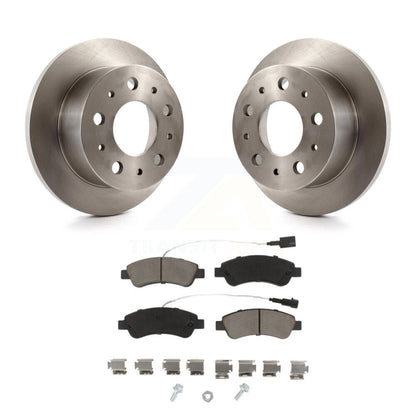 Disc Brake Rotor Ceramic Pad Rear Kit For 2014-2021 Ram ProMaster 2500 3500 1500