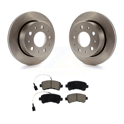 Disc Brake Rotor Ceramic Pad Rear Kit For 2014-2021 Ram ProMaster 2500 3500 1500