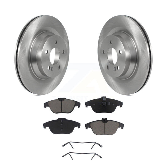 Disc Brake Rotors And Ceramic Pads Rear Kit For Mercedes-Benz E550