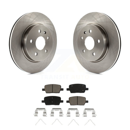 Disc Brake Rotors And Ceramic Pads Rear Kit For Chevrolet Camaro Cadillac CT6