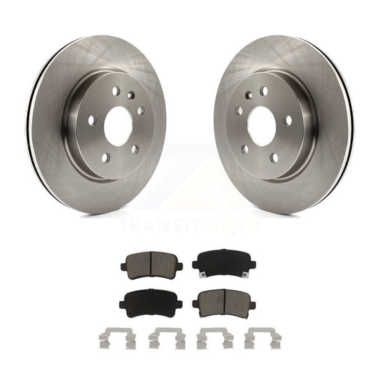 Brake Rotors Ceramic Pad Rear Kit For Chevrolet Buick Malibu Impala LaCrosse XTS