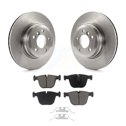 Disc Brake Rotors And Ceramic Pads Rear Kit For BMW X5 X6