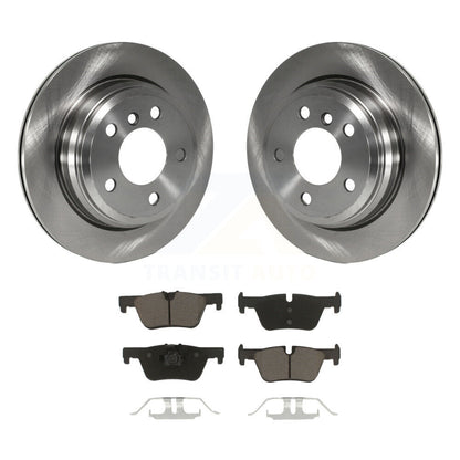 Brake Rotor Ceramic Pad Rear Kit For BMW 328i xDrive 330i 320i 428i 328d 430i GT
