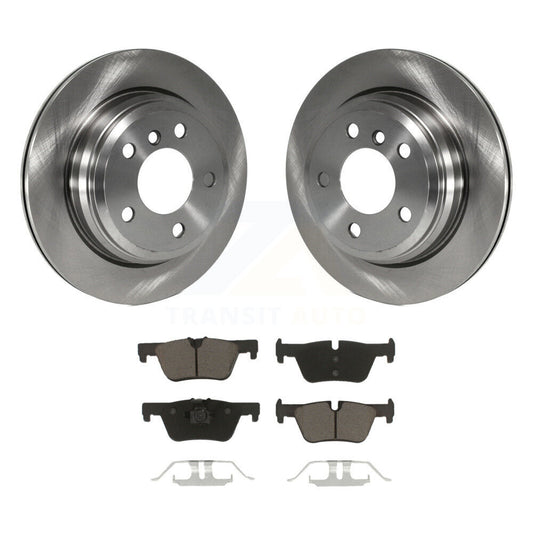 Brake Rotor Ceramic Pad Rear Kit For BMW 328i xDrive 330i 320i 428i 328d 430i GT