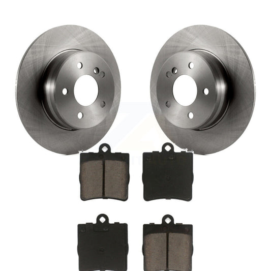 Brake Rotor And Ceramic Pad Rear Kit For Mercedes-Benz SLK280 With Sport Package
