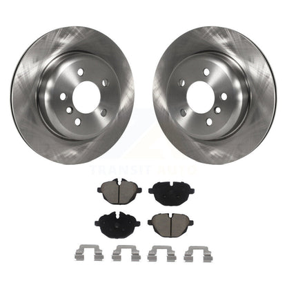 Brake Rotors & Ceramic Pad Rear Kit For BMW 535i xDrive 528i 535d ActiveHybrid 5