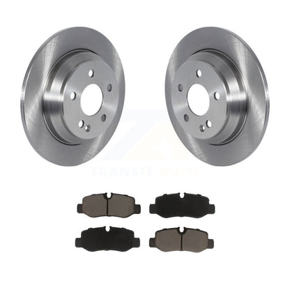 Disc Brake Rotors And Ceramic Pads Rear Kit For Mercedes-Benz Metris