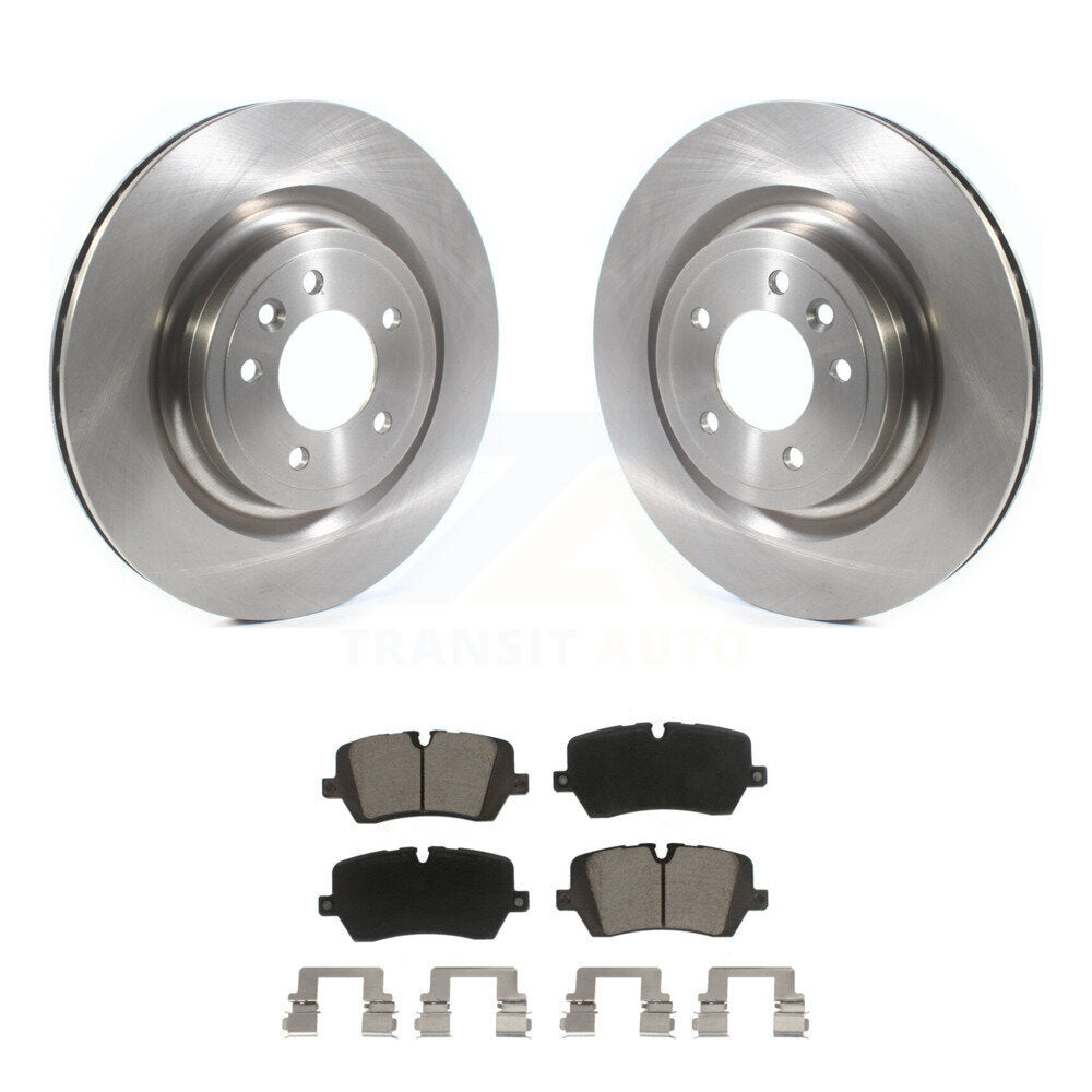 Disc Brake Rotors And Ceramic Pads Rear Kit For Land Rover Range Sport Discovery