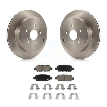 Disc Brake Rotors And Ceramic Pads Rear Kit For 2009-2013 Suzuki Grand Vitara