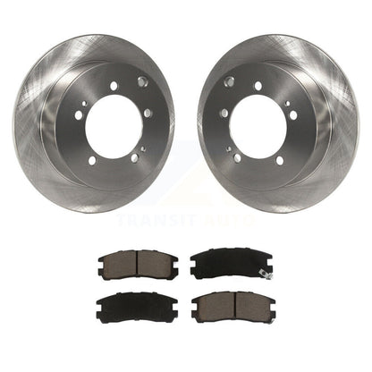 Brake Rotor & Ceramic Pad Rear Kit For Chrysler Sebring Mitsubishi Eclipse Eagle