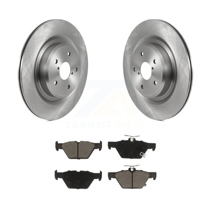 Disc Brake Rotors And Ceramic Pads Rear Kit For 2019-2024 Subaru Ascent