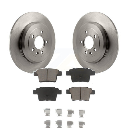 Brake Rotors Ceramic Pad Rear Kit For Ford Five Hundred Freestyle Taurus X Sable