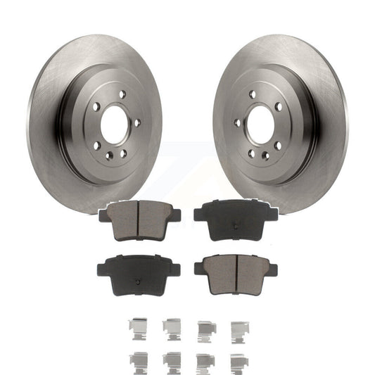 Brake Rotors Ceramic Pad Rear Kit For Ford Five Hundred Freestyle Taurus X Sable