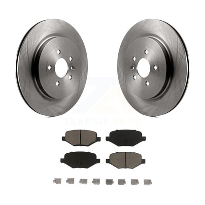Brake Rotors & Ceramic Pad Rear Kit For Ford Explorer Police Interceptor Utility