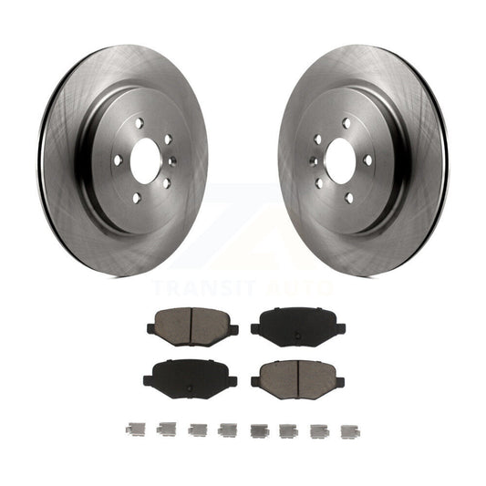 Brake Rotors & Ceramic Pad Rear Kit For Ford Explorer Police Interceptor Utility