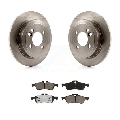 Disc Brake Rotors And Ceramic Pads Rear Kit For Mini Cooper