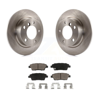 Disc Brake Rotors And Ceramic Pads Rear Kit For Mini Cooper Countryman Paceman