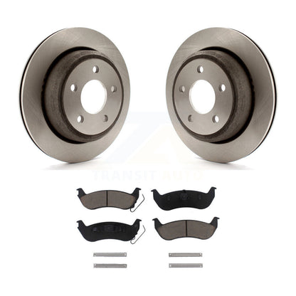 Disc Brake Rotors And Ceramic Pads Rear Kit For Ford Ranger Mazda B2300 B4000