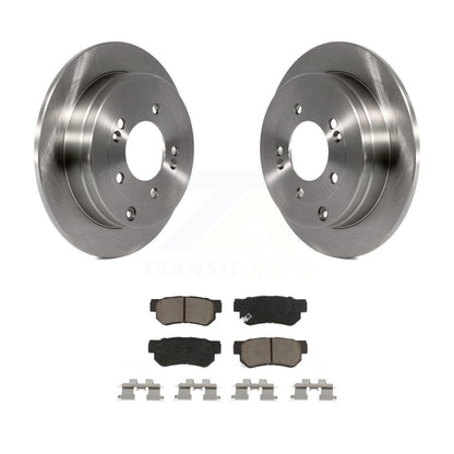 Disc Brake Rotors And Ceramic Pads Rear Kit For Hyundai Azera