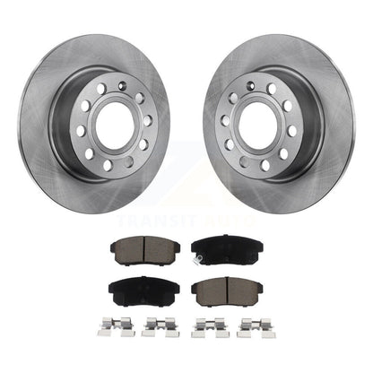 Disc Brake Rotors And Ceramic Pads Rear Kit For Nissan Maxima INFINITI I35 I30