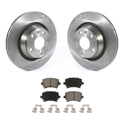 Disc Brake Rotors And Ceramic Pads Rear Kit For Audi TT Quattro TTS RS