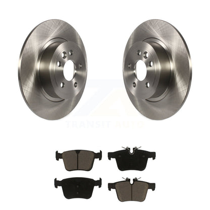 Disc Brake Rotors And Ceramic Pad Rear Kit For 2016-2019 Land Rover Range Evoque