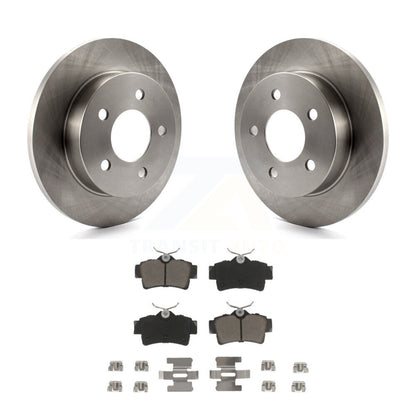 Disc Brake Rotors And Ceramic Pads Rear Kit For Ford Mustang
