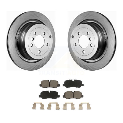 Disc Brake Rotors And Ceramic Pads Rear Kit For Land Rover Range