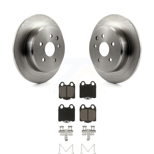 Disc Brake Rotors & Ceramic Pad Rear Kit For Lexus SC430 IS300 GS300 GS400 GS430