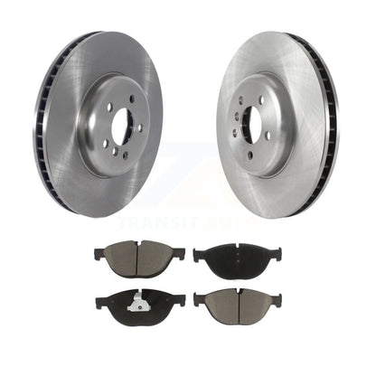 Disc Brake Rotors And Ceramic Pads Front Kit For BMW 750i xDrive 750Li 550i GT