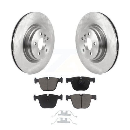 Brake Rotor Ceramic Pad Rear Kit For BMW 750i xDrive 750Li 550i GT Alpina B7 B7L