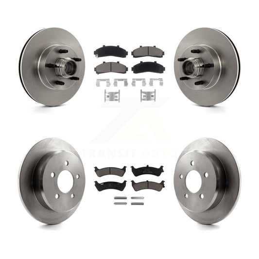 Disc Brake Rotor And Ceramic Pad Front Rear Kit For Ford Ranger Explorer Mercury