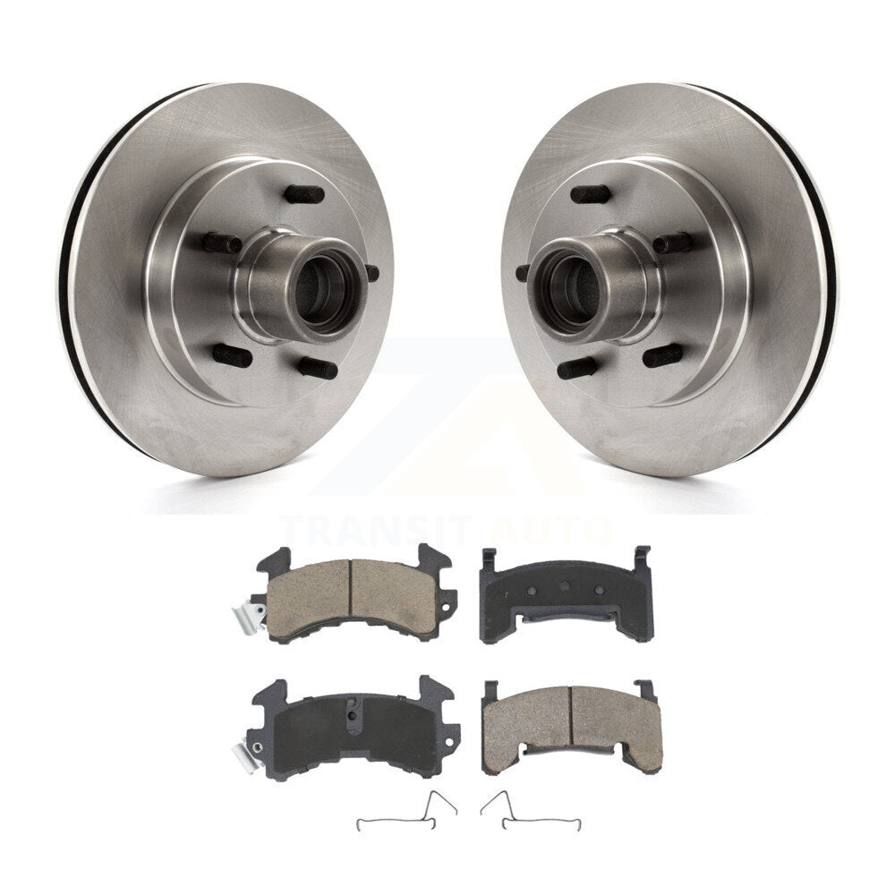 Brake Rotors Ceramic Pad Front Kit For Chevrolet S10 GMC Sonoma Blazer Jimmy S15