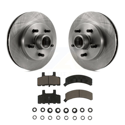 Brake Rotors & Ceramic Pad Front Kit For C1500 Chevrolet GMC Tahoe Yukon Express