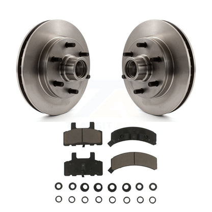 Brake Rotors & Ceramic Pad Front Kit For C2500 Chevrolet GMC Express 2500 Savana