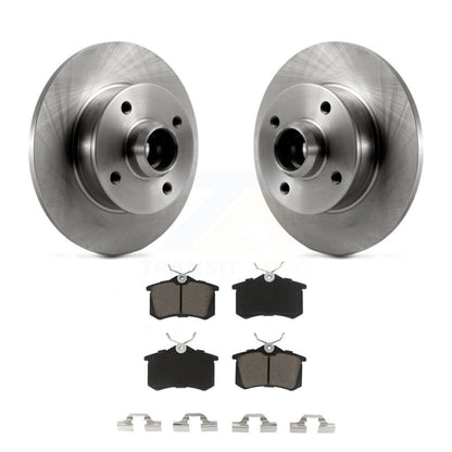 Disc Brake Rotors Hub Assembly And Ceramic Pads Rear Kit For Volkswagen Cabrio