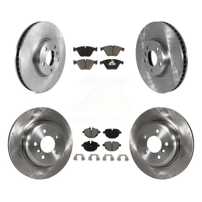 Disc Brake Rotors And Ceramic Pads Front Rear Kit (6Pc) For BMW 535i