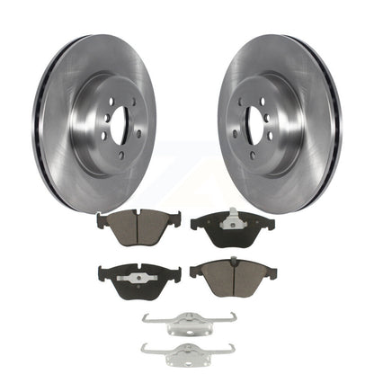 Disc Brake Rotors And Ceramic Pads Front Kit For 2012 BMW 335i Convertible/Coupe