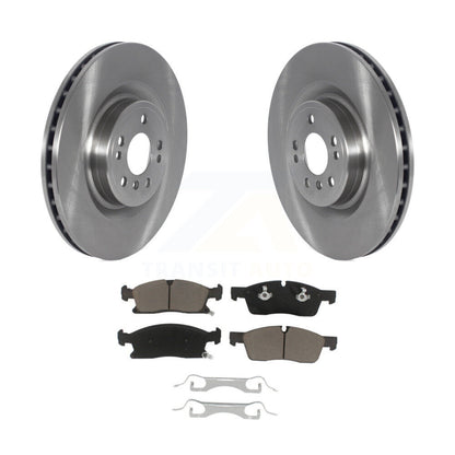 Brake Rotors & Ceramic Pad Front Kit For Mercedes-Benz ML350 GLE400 GLE350 ML400