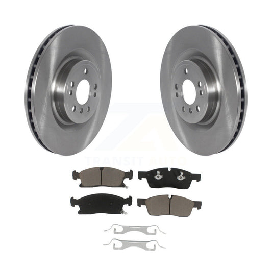 Brake Rotors & Ceramic Pad Front Kit For Mercedes-Benz ML350 GLE400 GLE350 ML400