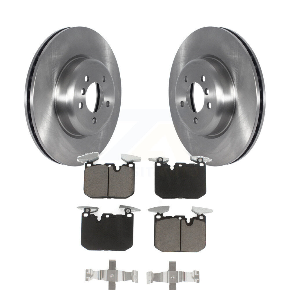Brake Rotors Ceramic Pad Front Kit For BMW 335i xDrive 340i 435i 440i Gran Coupe