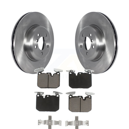 Brake Rotors Ceramic Pad Front Kit For BMW 335i xDrive 340i 435i 440i Gran Coupe