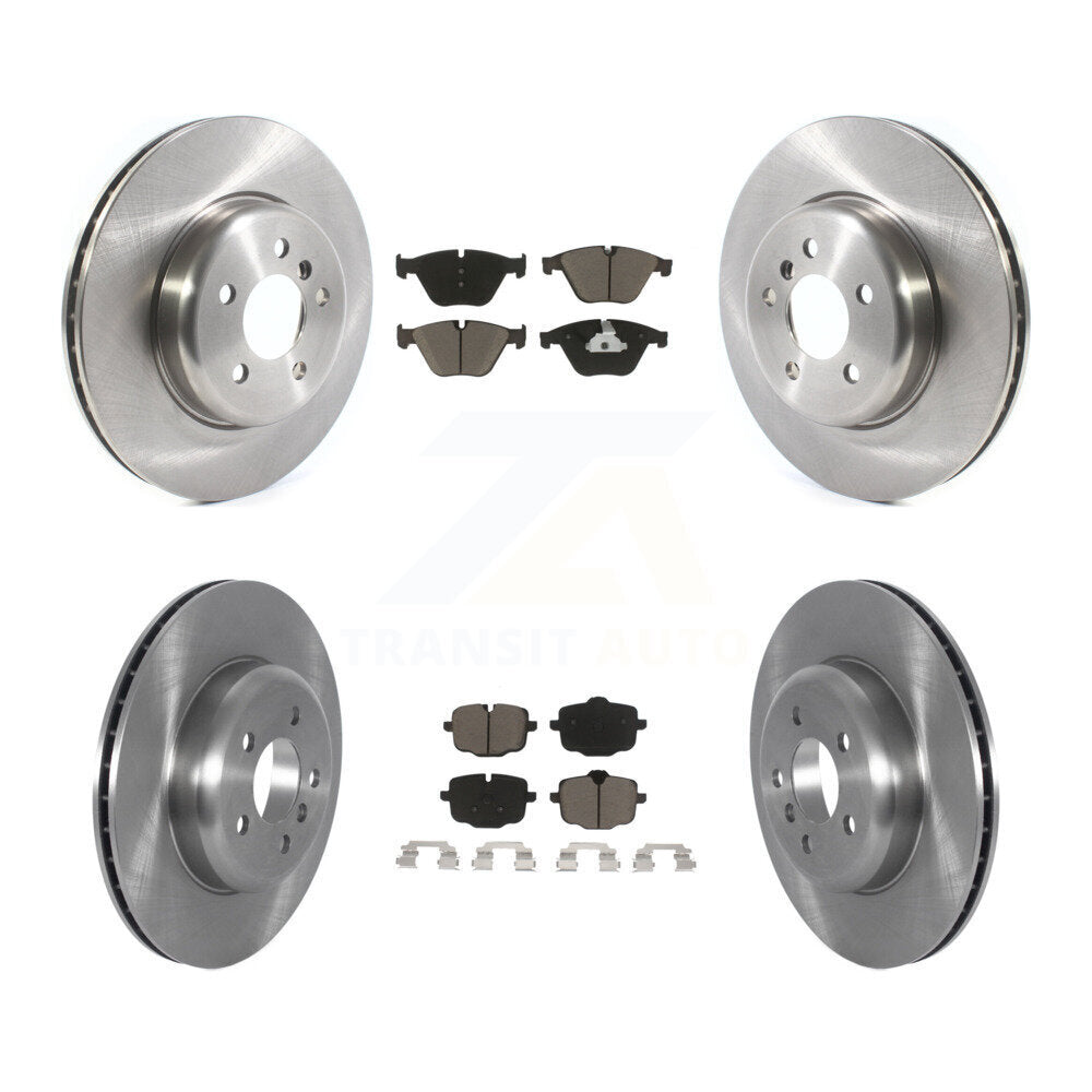 Disc Brake Rotors Ceramic Pad Front Rear Kit For BMW 640i xDrive Gran Coupe 535i