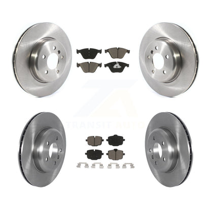 Disc Brake Rotors Ceramic Pad Front Rear Kit For BMW 640i xDrive Gran Coupe 535i