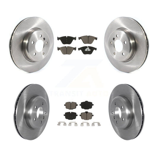 Disc Brake Rotors Ceramic Pad Front Rear Kit For BMW 640i xDrive Gran Coupe 535i